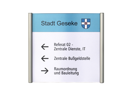 Türschild CIS.n - 163 x 148,5 mm (B x H)
