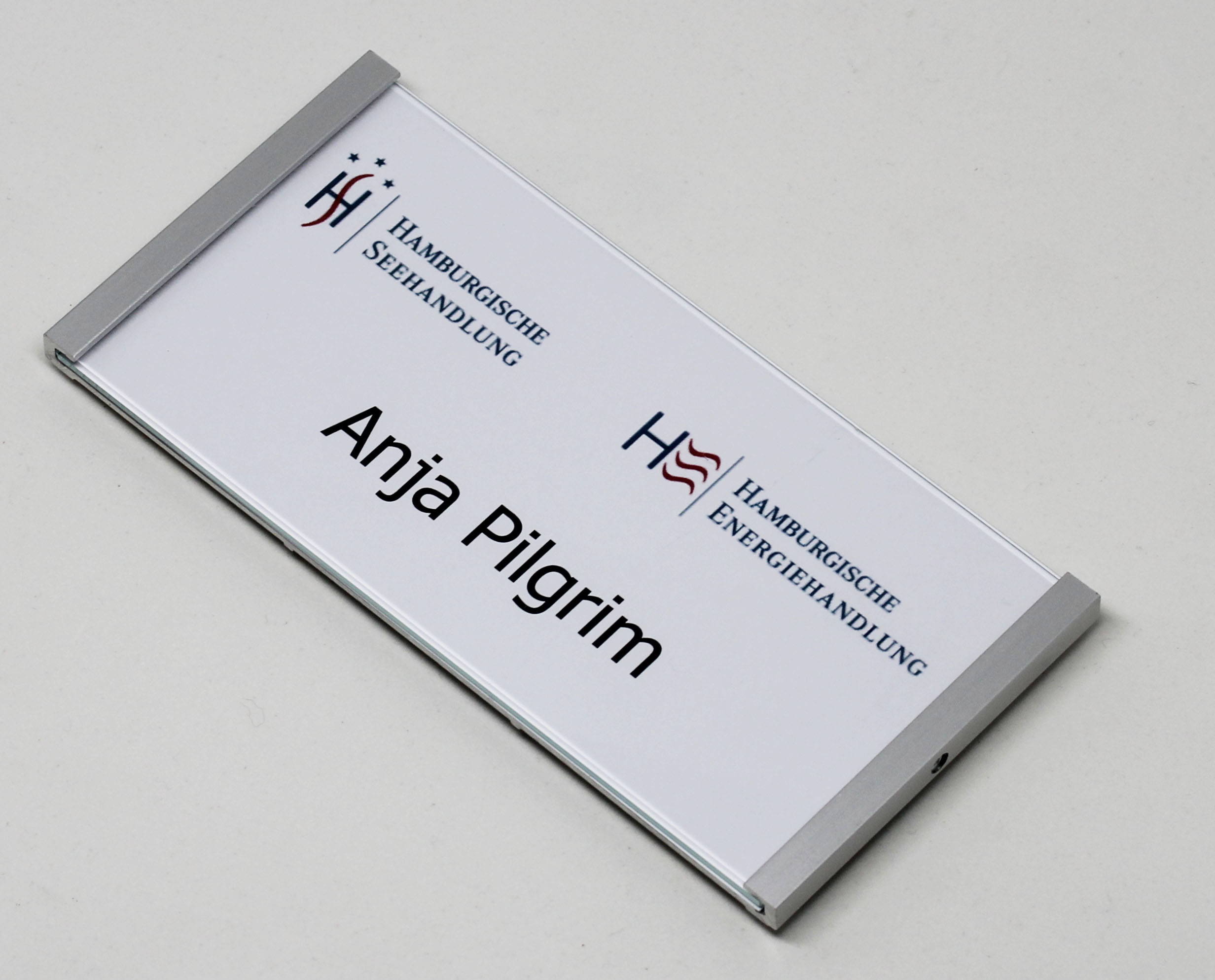 Türschild KRISTALLINO.s-Acryl - 155 x 75 mm (BxH)