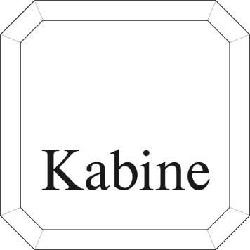 Typ Epsilon 125 x 125 mm - Kabine