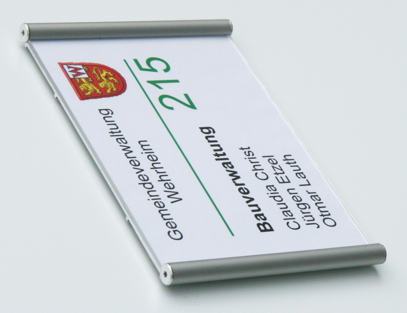 Türschild PLANO - 162 x 105 mm (BxH) A6 quer