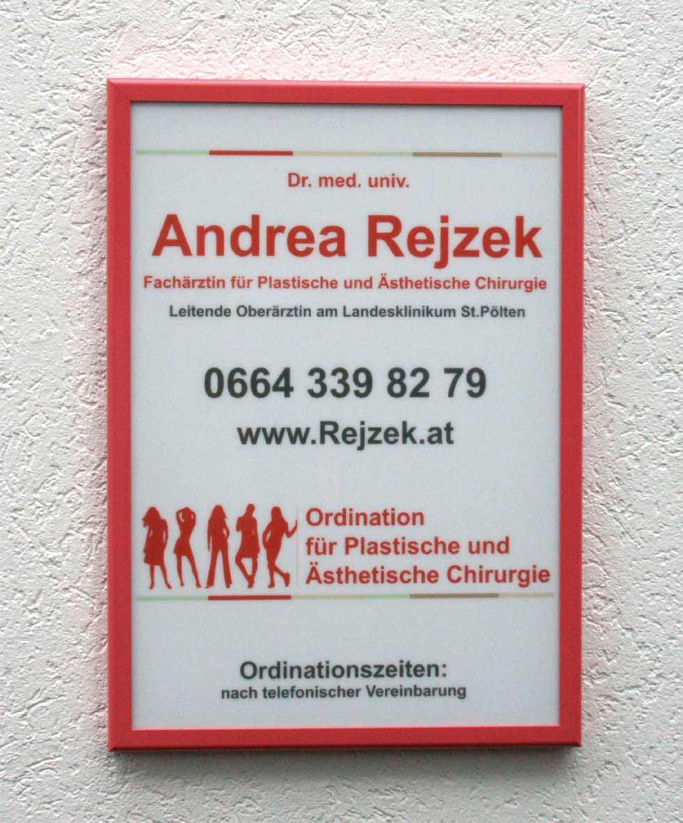 LED-beleuchtetes Schild - 50 x 70 cm