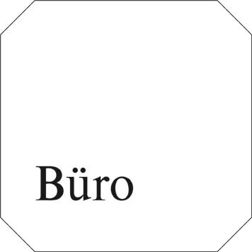 Typ Jota 125 x 125 mm - Büro