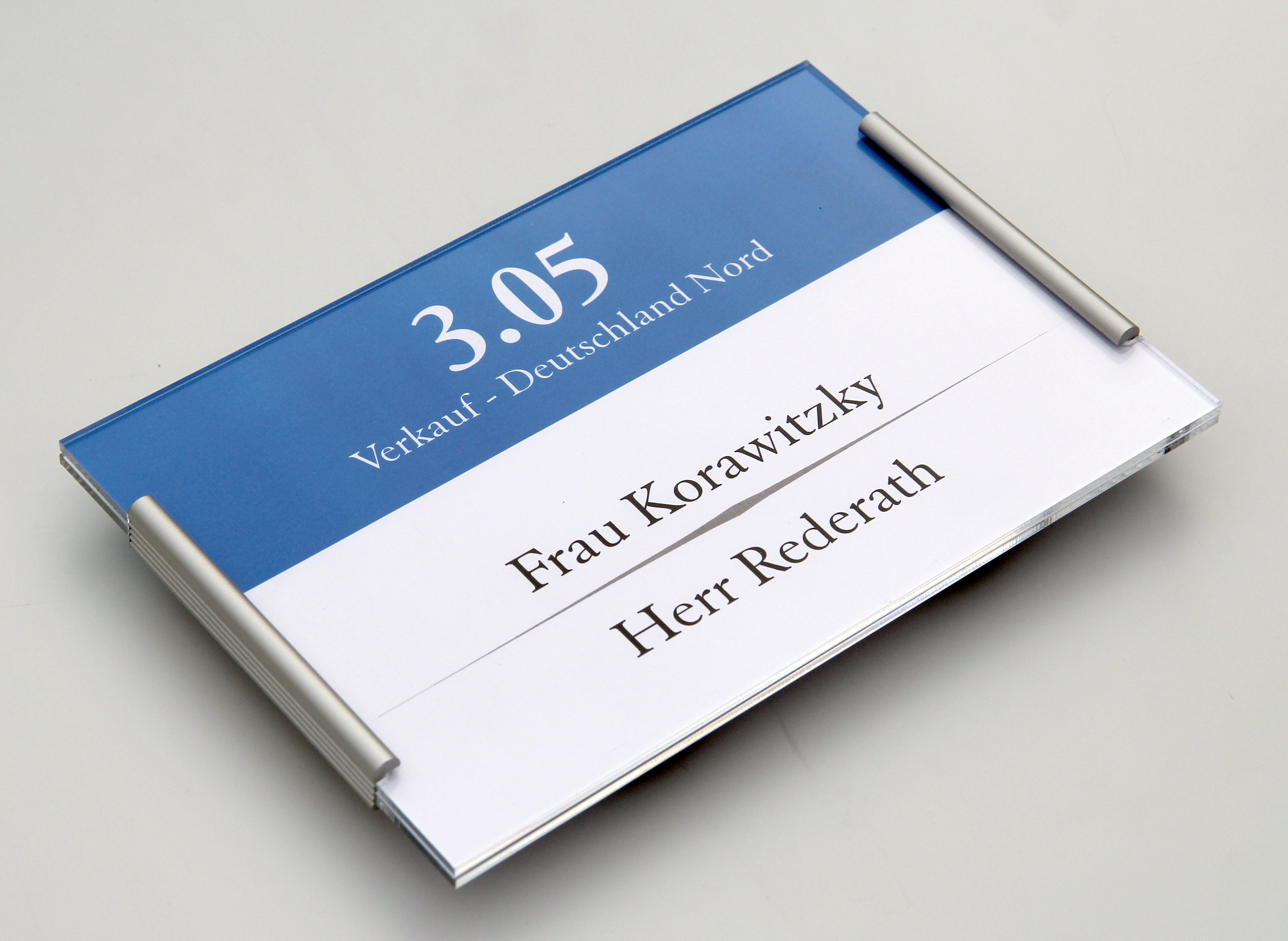 Türschild Topas - 145 x 215 mm A5 (BxH)
