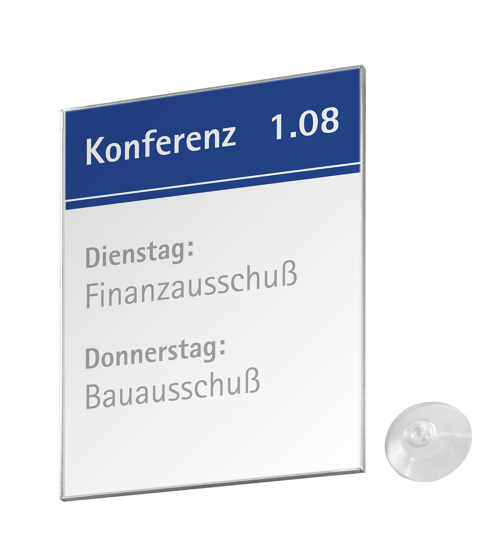 Türschild RIO - 149,5 x 212 mm A5 (hoch oder quer)