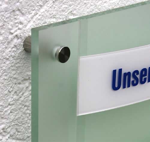 Mitarbeiter-Display - 300 x 500 mm - Überschrift + 4 Mitarbeiter