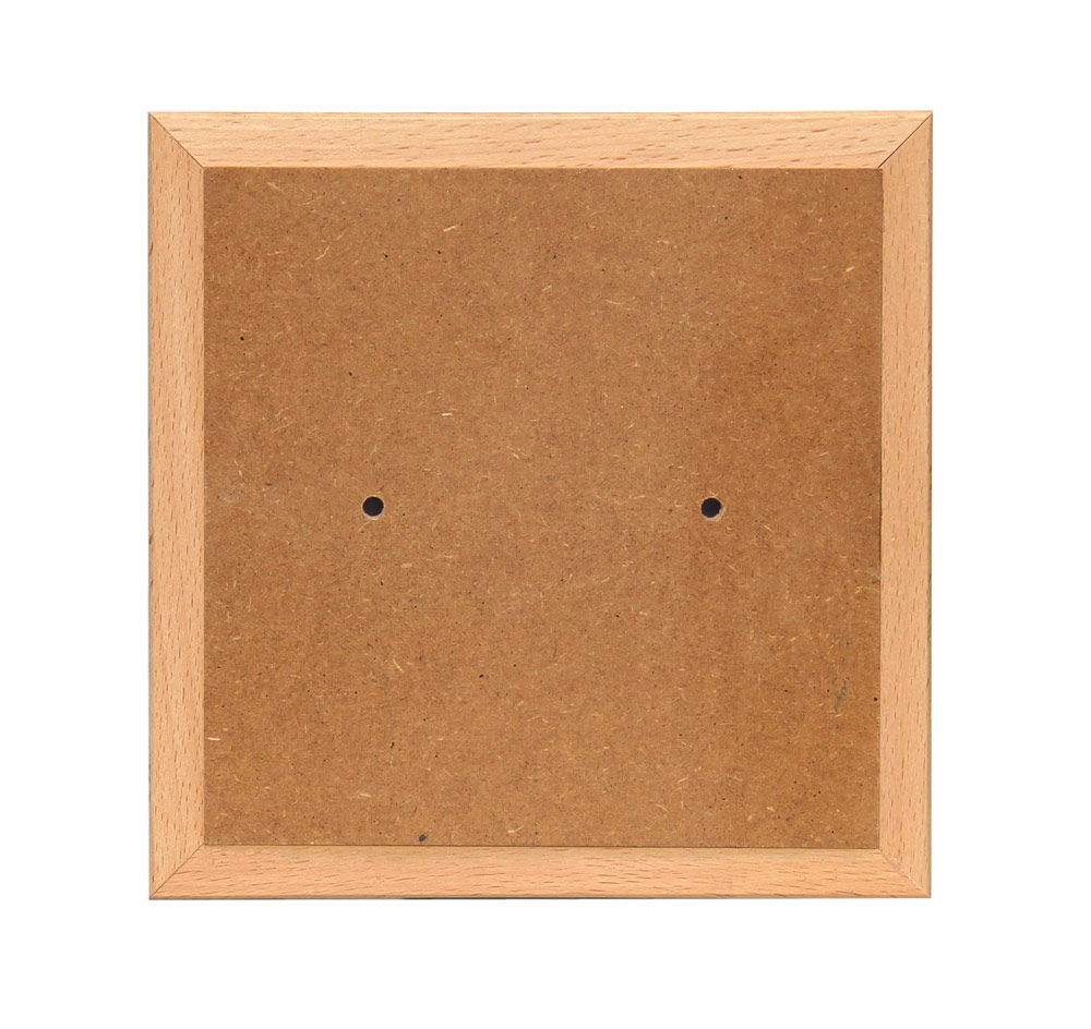 Türschild WoodSign-Buche - 174 x 174 mm