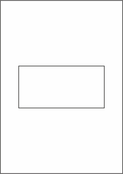 Papiereinleger 10 Blatt - Madrid,Kairo,Oslo,Rio 147 x 72 mm