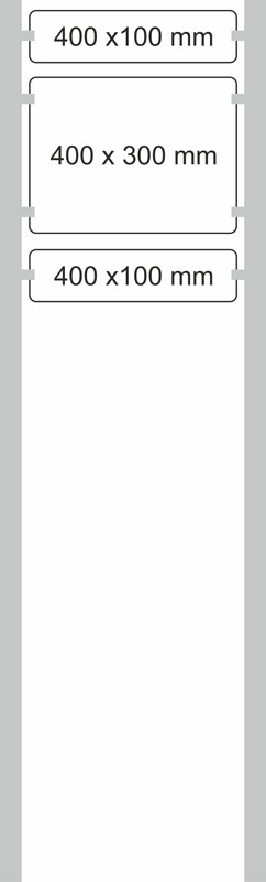 Edelstahl-Schildständer - Typ HGH-PWS-4030