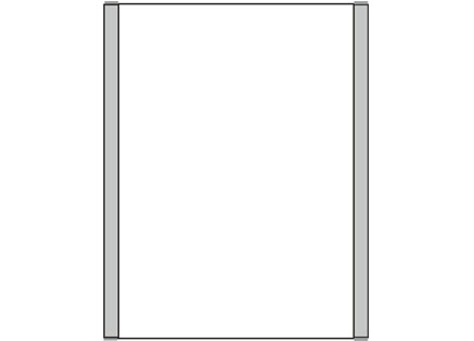 Türschild KLASSIK - 162 x 210 mm (BxH) A5 hoch