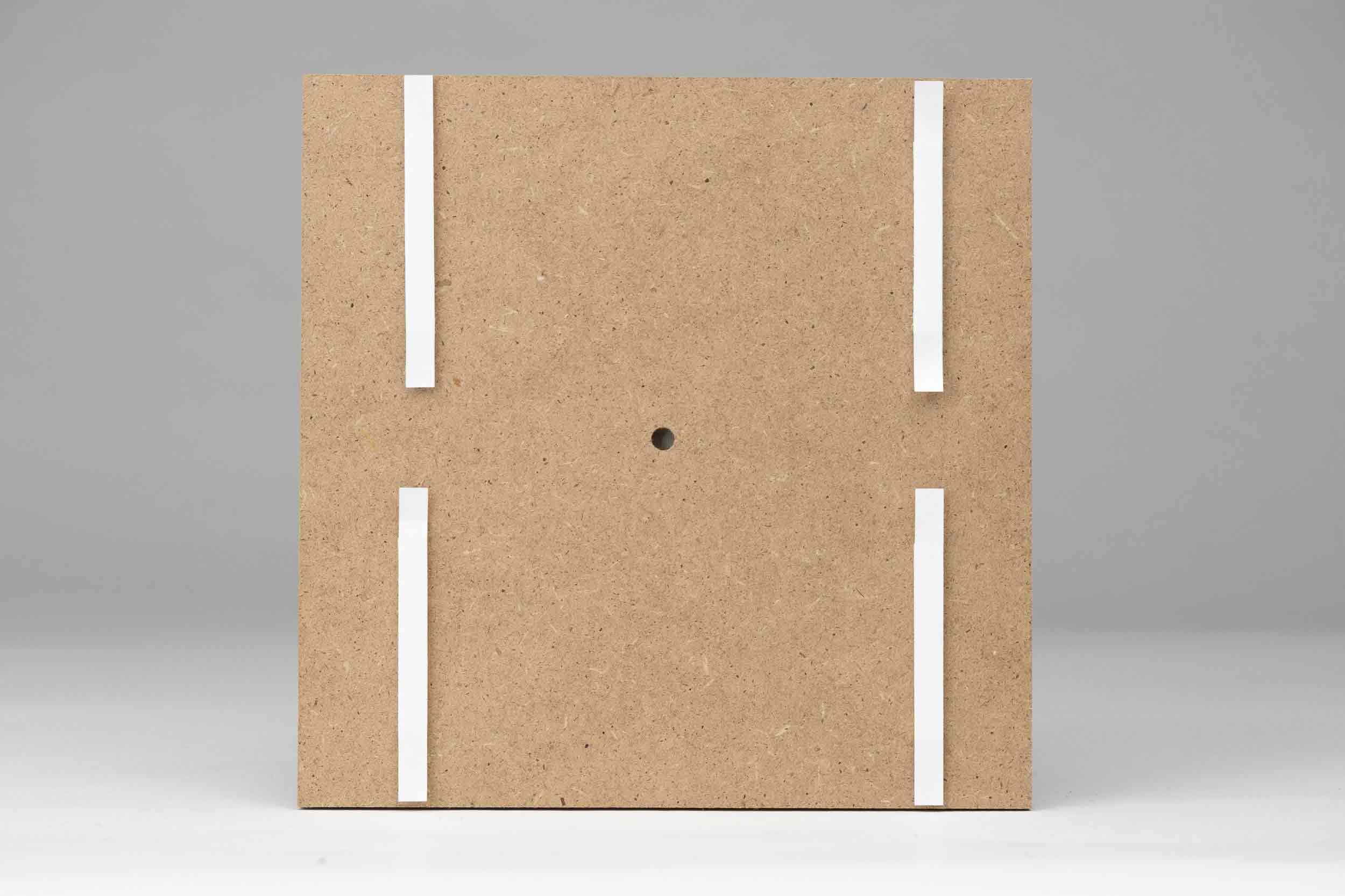 Türschild Wood.eiche Einschub - 152 x 152 mm