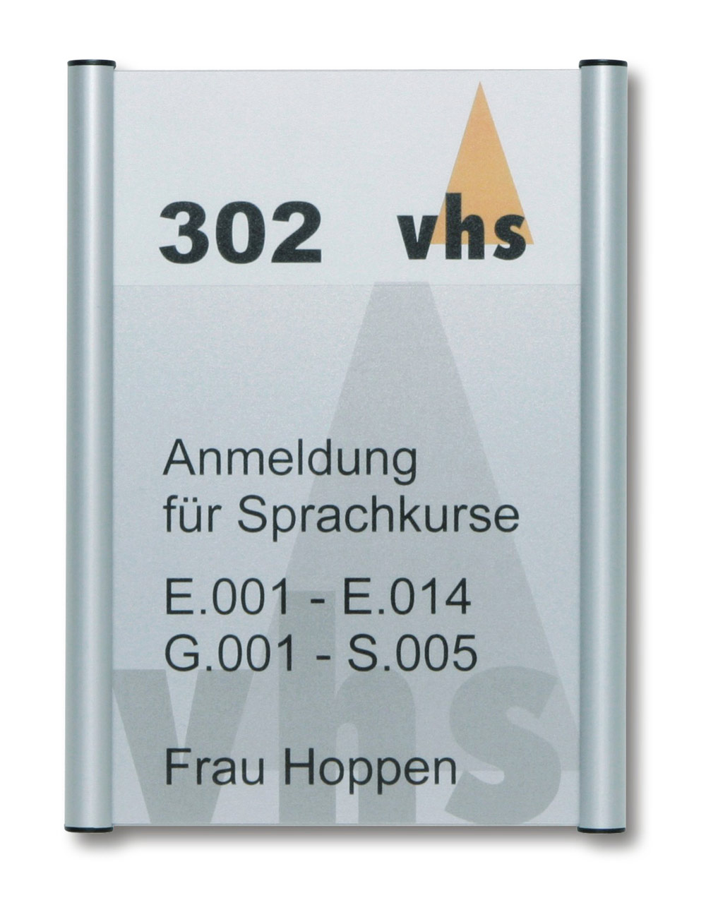 Türschild Unitex-G - 155 x 210 mm (BxH)