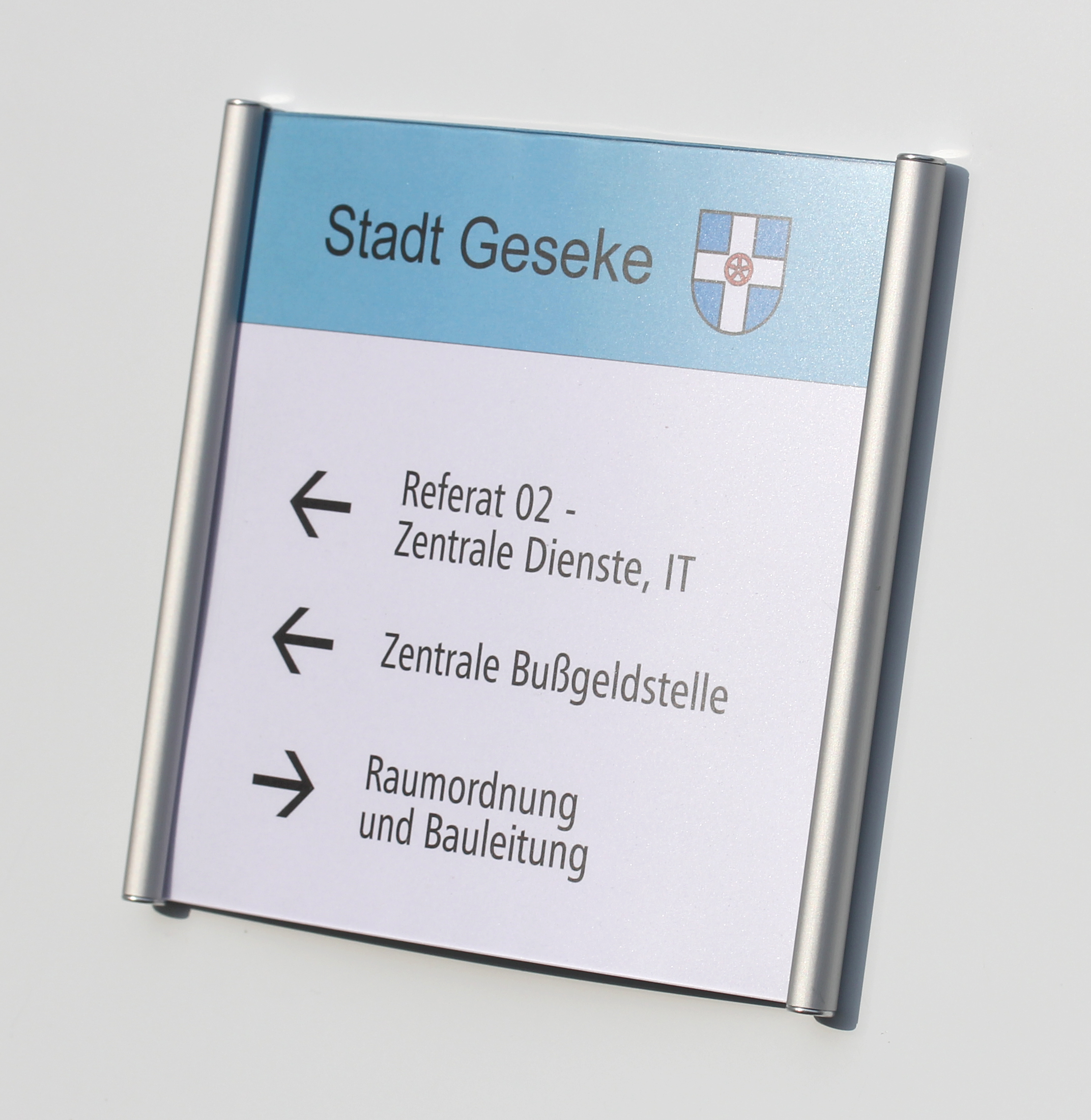 Türschild CIS.n - 163 x 148,5 mm (B x H)