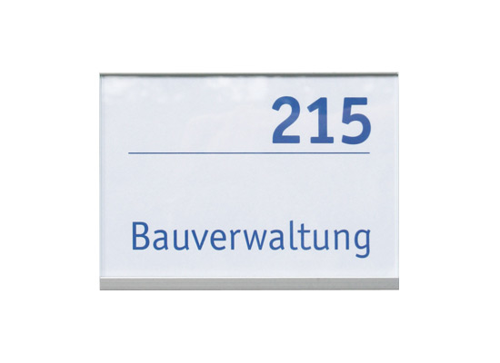 Türschild KRISTALLINO.w-ESG