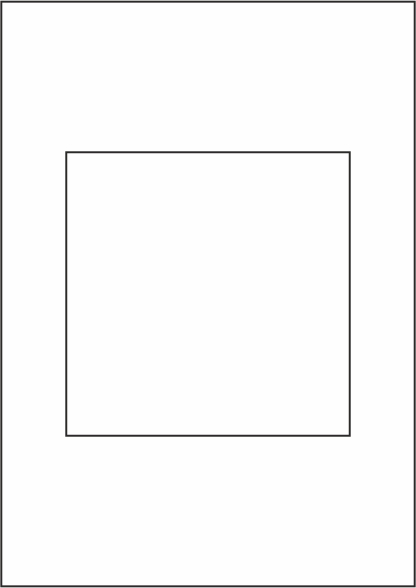 Papiereinleger 10 Blatt - Orlando 144 x 144 mm