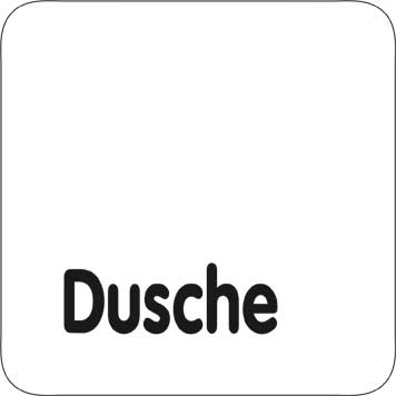 Typ Delta 125x125 mm - Dusche
