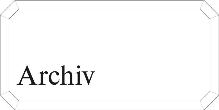 Typ Epsilon 250 x 125 mm - Archiv