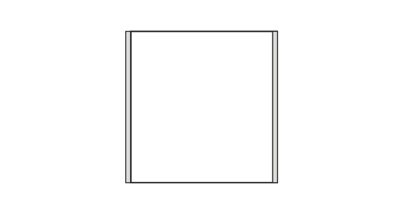 Türschild CIS.clic-plus - 152 x 151,5 mm (BxH)