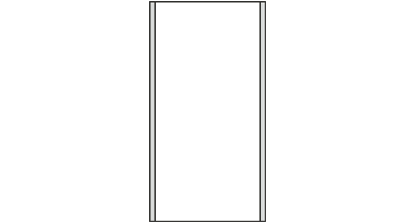 Türschild CISclic - 110 x 210 mm (BxH)