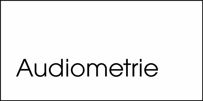Typ Beta 250 x 125 mm - Audiometrie