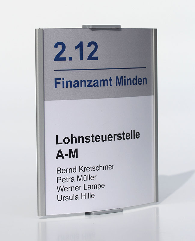 Wandschild FRANKFURT - 317 x 420 mm A3 hoch