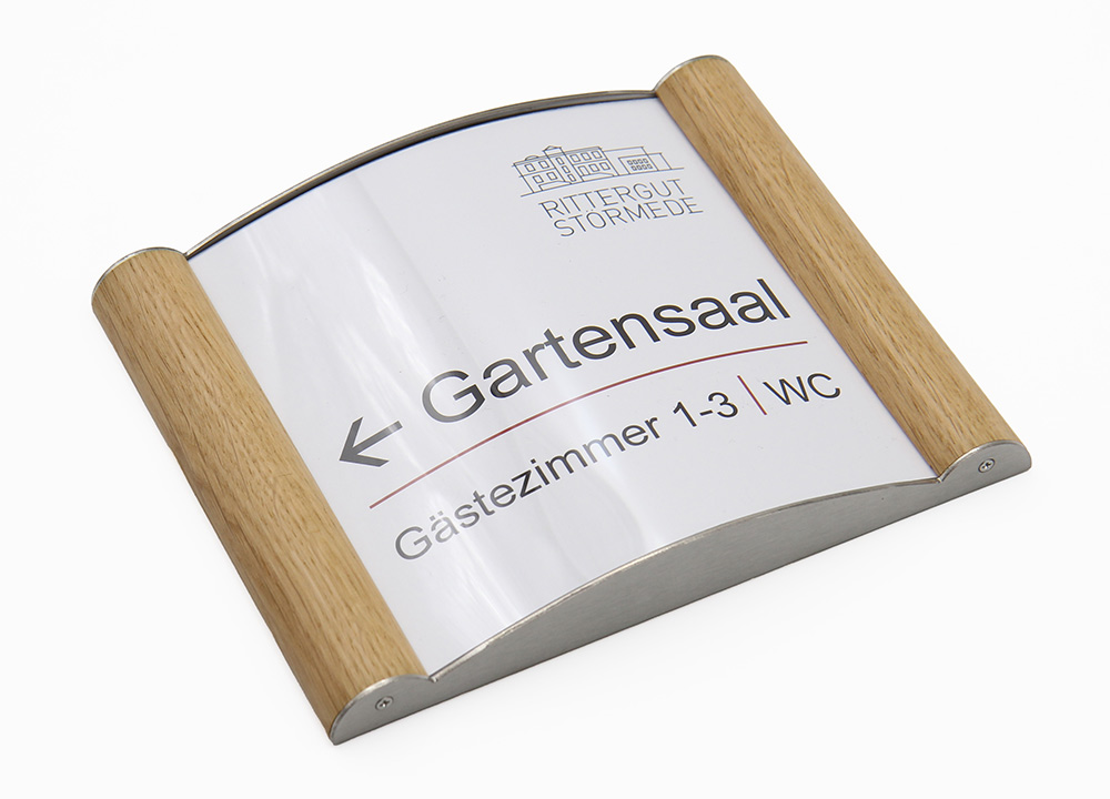 Türschild Westerwald-Eiche - 347 x 214 mm (BxH) A4 quer