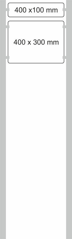 Edelstahl-Schildständer - Typ HGH-PWS-4030