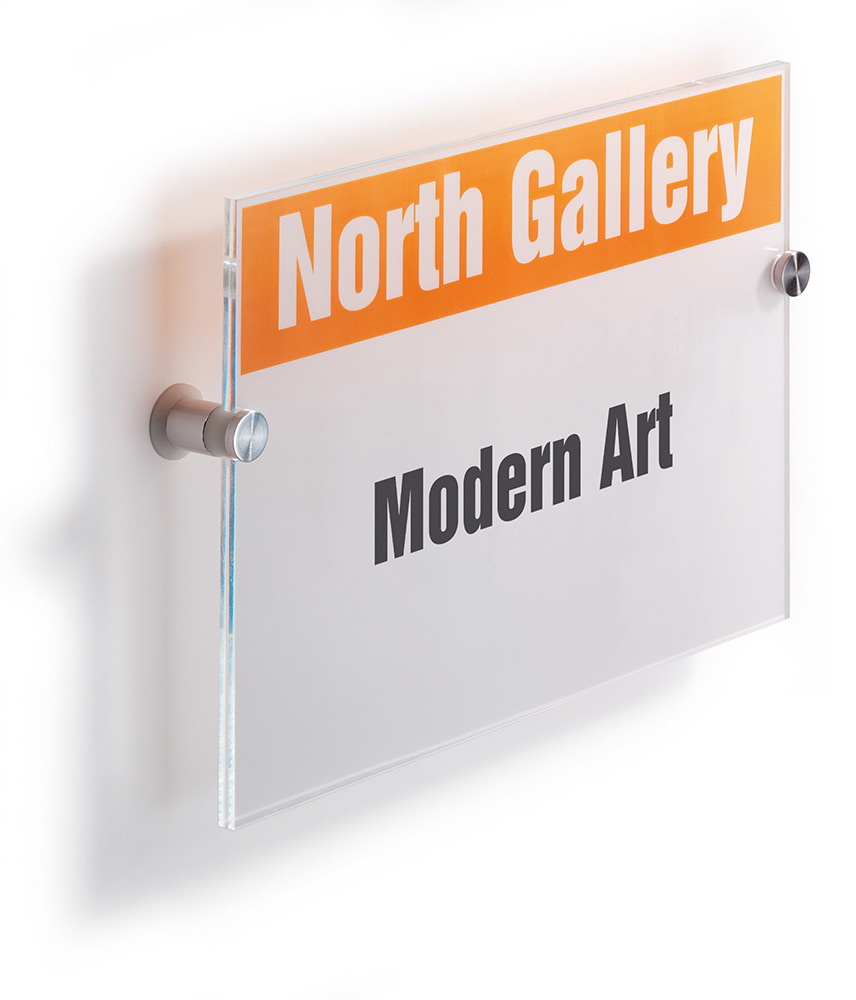 Türschild Crystal-Sign Durable - 210 x 297 mm, DIN A4