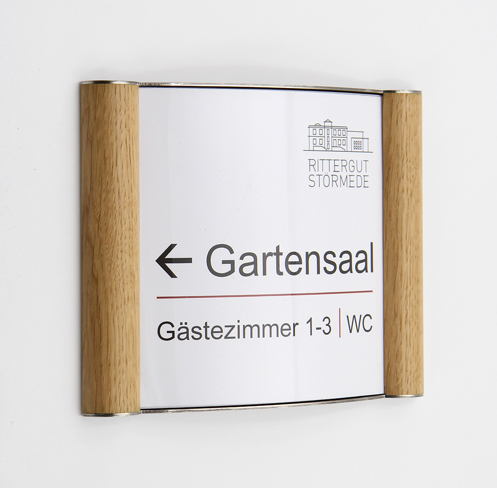 Türschild Westerwald-Eiche - 347 x 214 mm (BxH) A4 quer