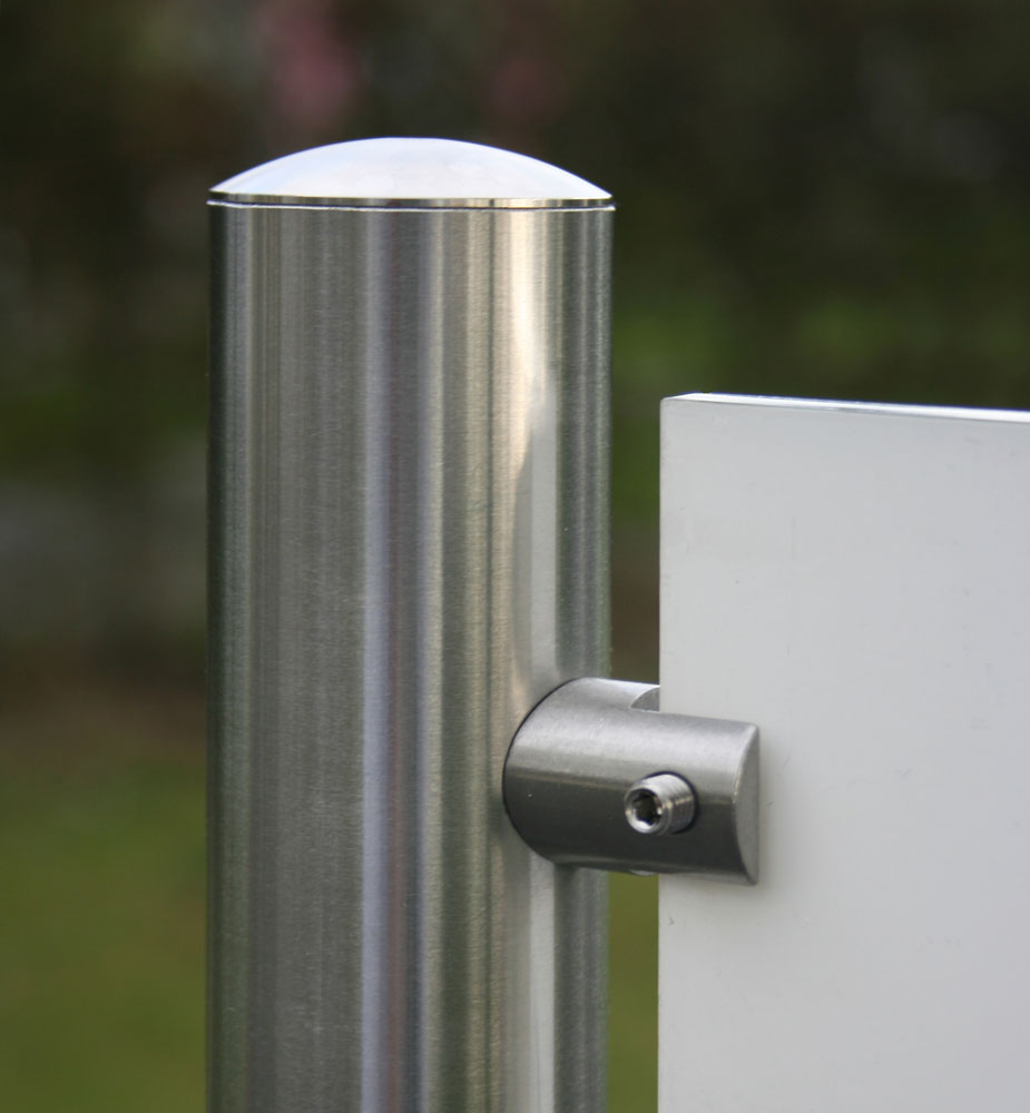 Edelstahl-Schildständer - Typ HGH-Dibond-5035