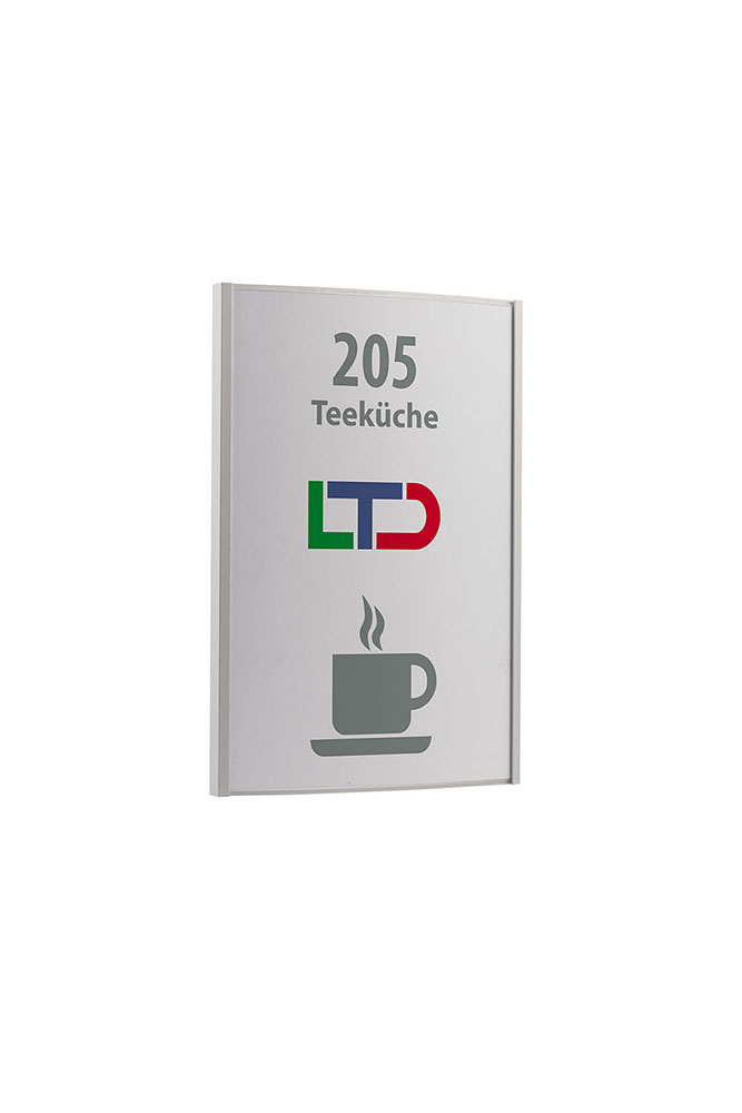 Türschild ORLANDO - 148 x 210 mm A5 hoch