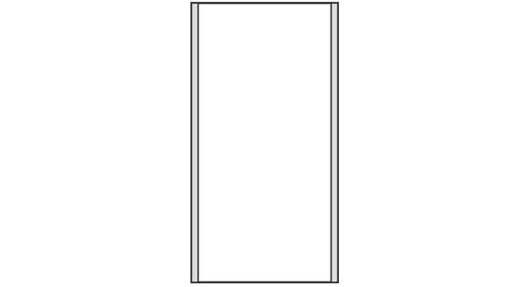Türschild CIS.clic-plus - 110 x 213 mm (BxH)