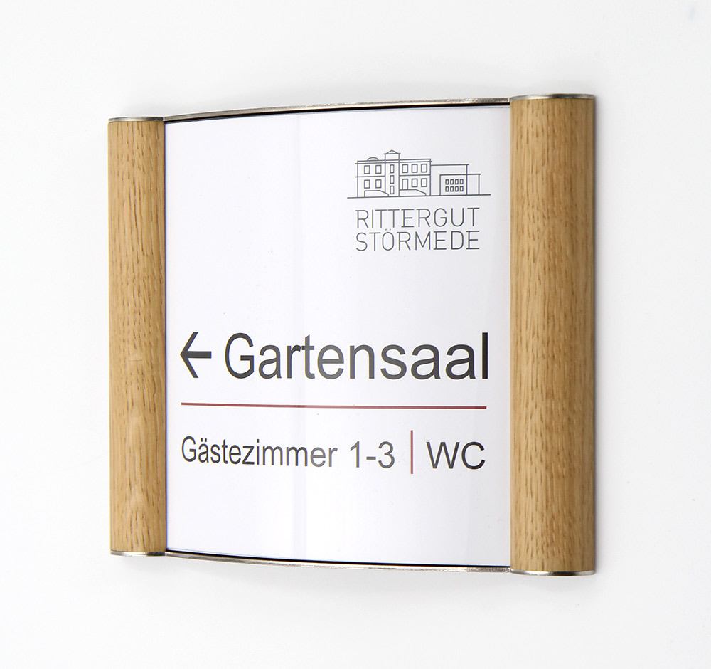 Türschild Westerwald-Eiche - 347 x 214 mm (BxH) A4 quer