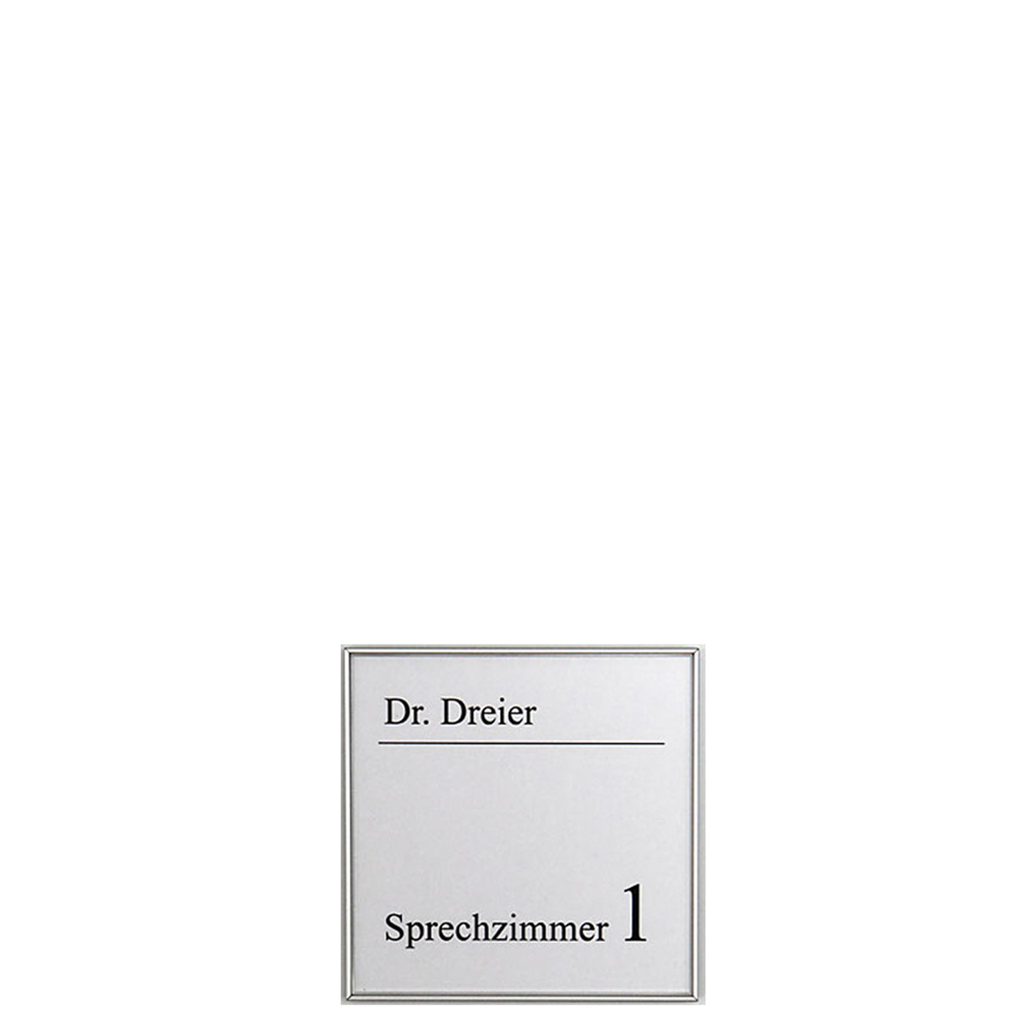 Türschild FORMO.plex - 108,5 x 108,5 mm