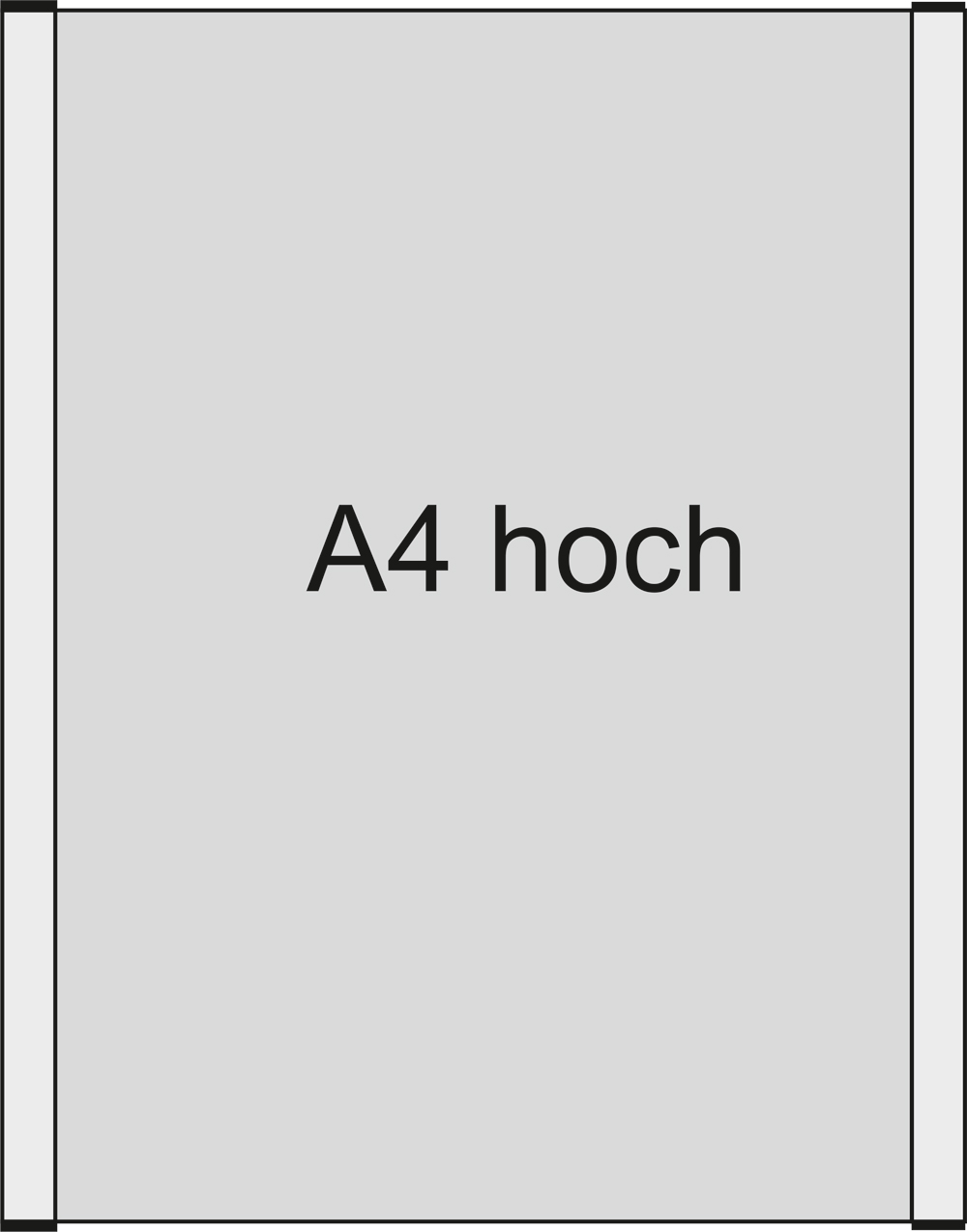 Türschilder Unitex-G - 226 x 297 mm (BxH) A4 hoch