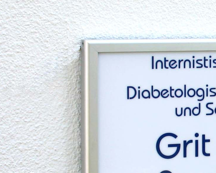 LED-beleuchtetes Schild - 70 x 50 cm