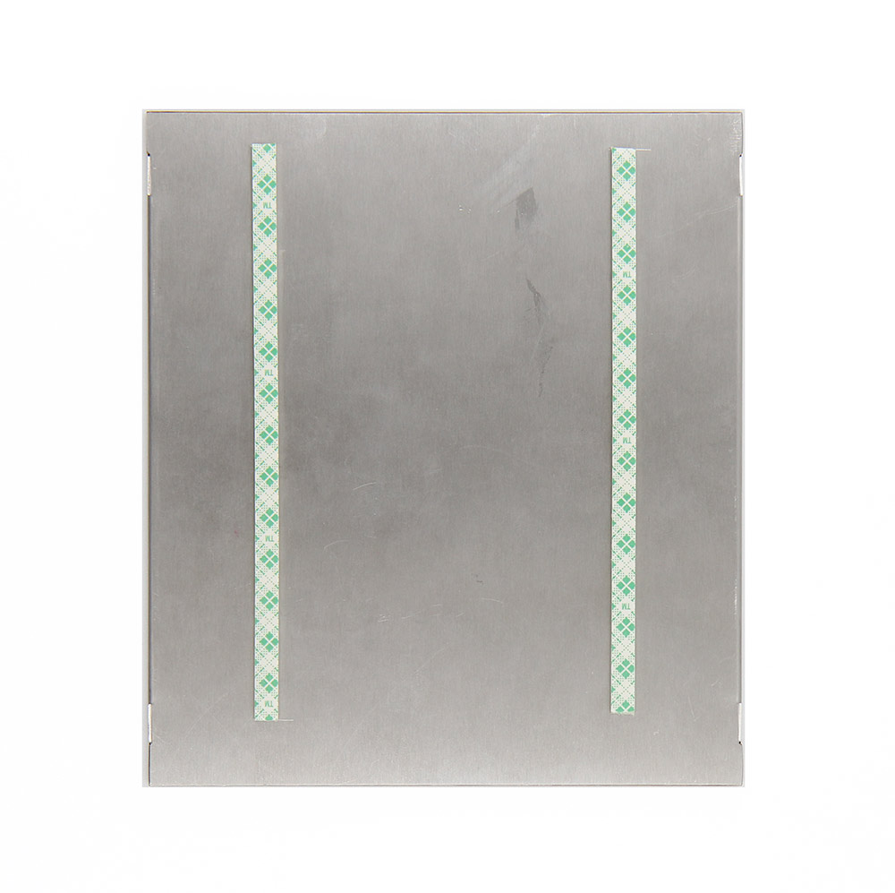 Türschild NIRO.eiche - 163,5 x 150,5 mm