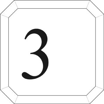 Typ Epsilon 125 x 125 mm - Ziffer 3