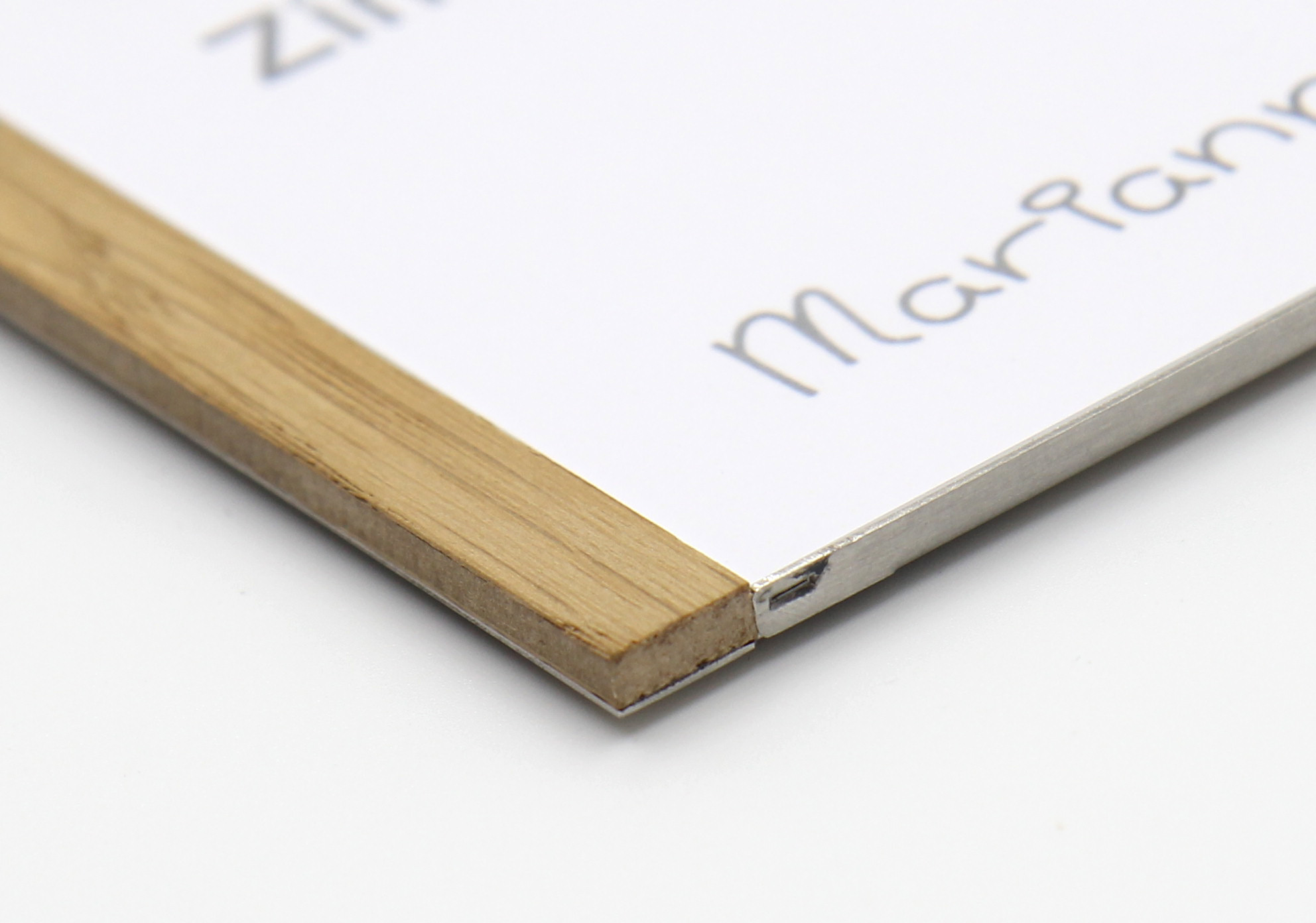 Türschild NIRO.eiche - 163,5 x 150,5 mm