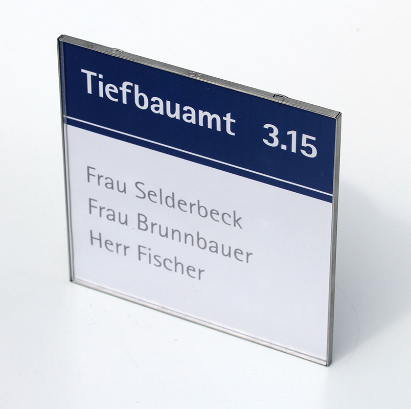 Türschild RIO - 149,5 x 107 mm A6 (hoch oder quer)