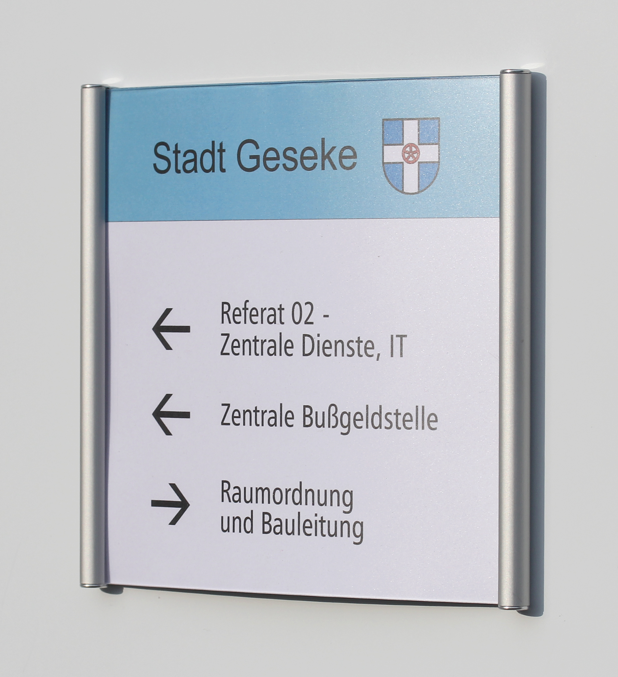 Türschild CIS.n - 163 x 148,5 mm (B x H)