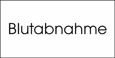 Typ Beta 135 x 68 mm - Blutentnahme