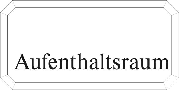 Typ Epsilon 250 x 125 mm - Aufenthalsraum