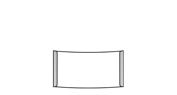 Türschild ALU.konvex - 141 x 75 mm