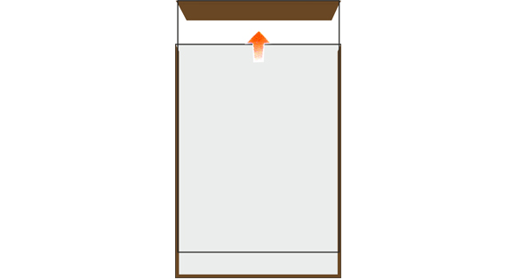 Türschild MADRID Bronze Line - 150,5 x 212,5 mm A5 hoch
