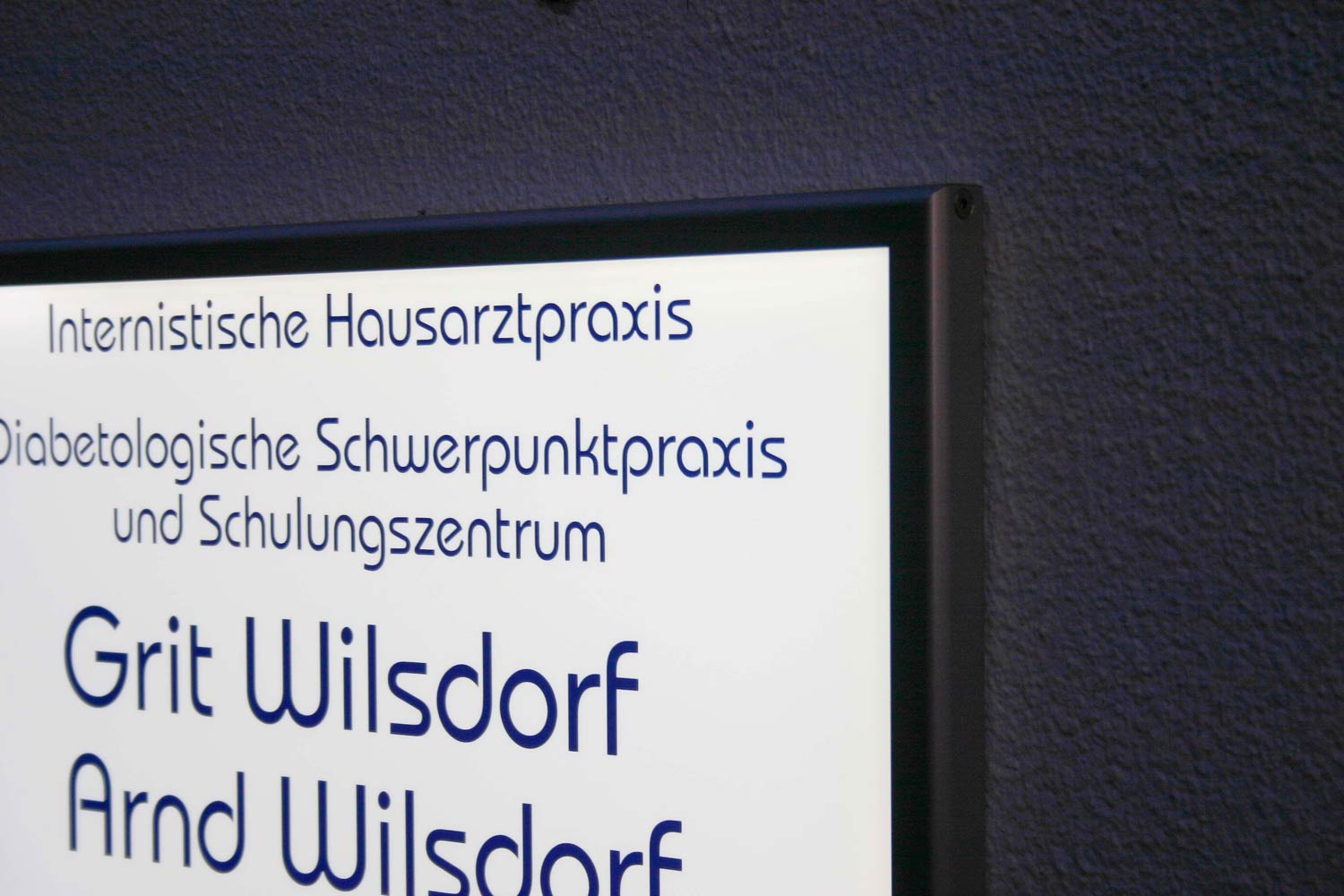 LED-beleuchtetes Schild - 70 x 50 cm