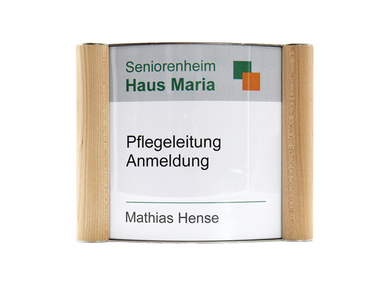 Türschild Westerwald-Ahorn