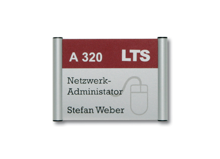 Türschild Unitex-G - 155 x 110 mm (BxH)