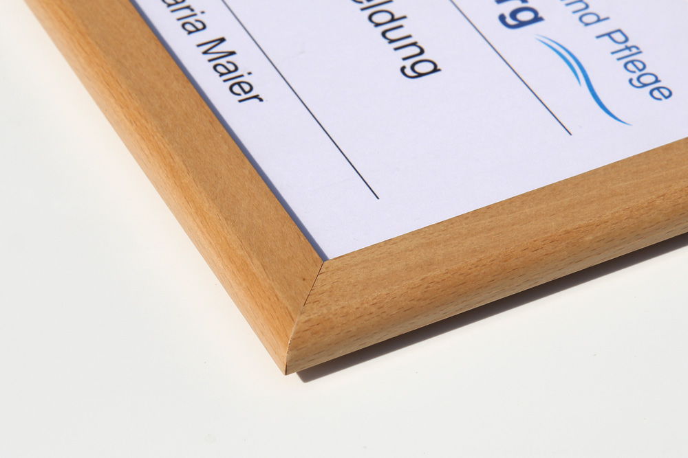 Türschild WoodSign-Buche - 174 x 174 mm