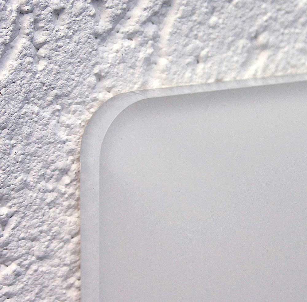 Rundeck Acrylglasschild - 8 mm Typ Delta