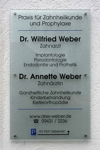 Echtglas-Schild (ESG) - 8 mm Typ Kristallum-satiniert